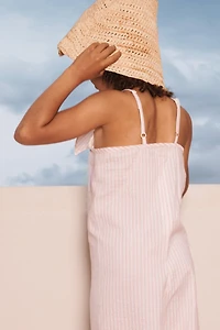 LIMITED EDITION STRIPED LONG JUMPSUIT