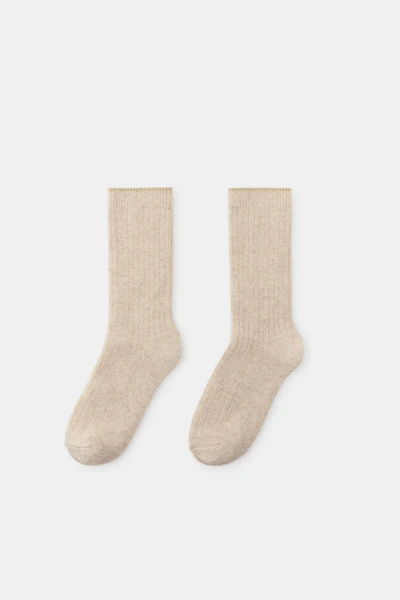 PLAIN WOOL SOCKS