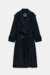 MANTEAU LONG MÉLANGE LAINE ZW COLLECTION LIMITED EDITION