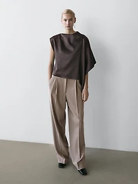 Chemisier fluide cape - STUDIO