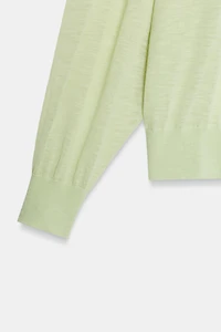 EXTRA-FINE WOOL KNIT JUMPER