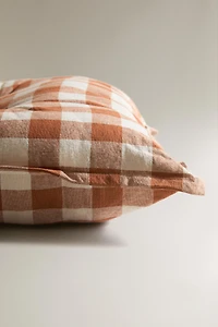 GINGHAM PET TOPPER