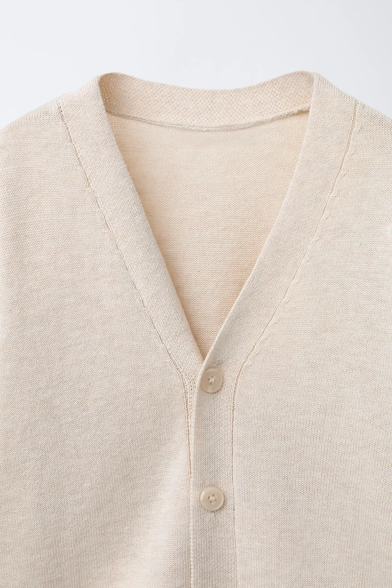 SMOOTH KNIT CARDIGAN