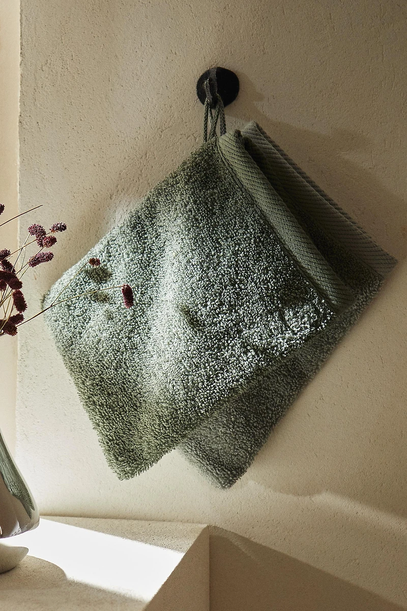 COTTON TERRYCLOTH BATH MITT