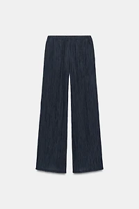 SEMI-SHEER WRINKLE LOOK PANTS