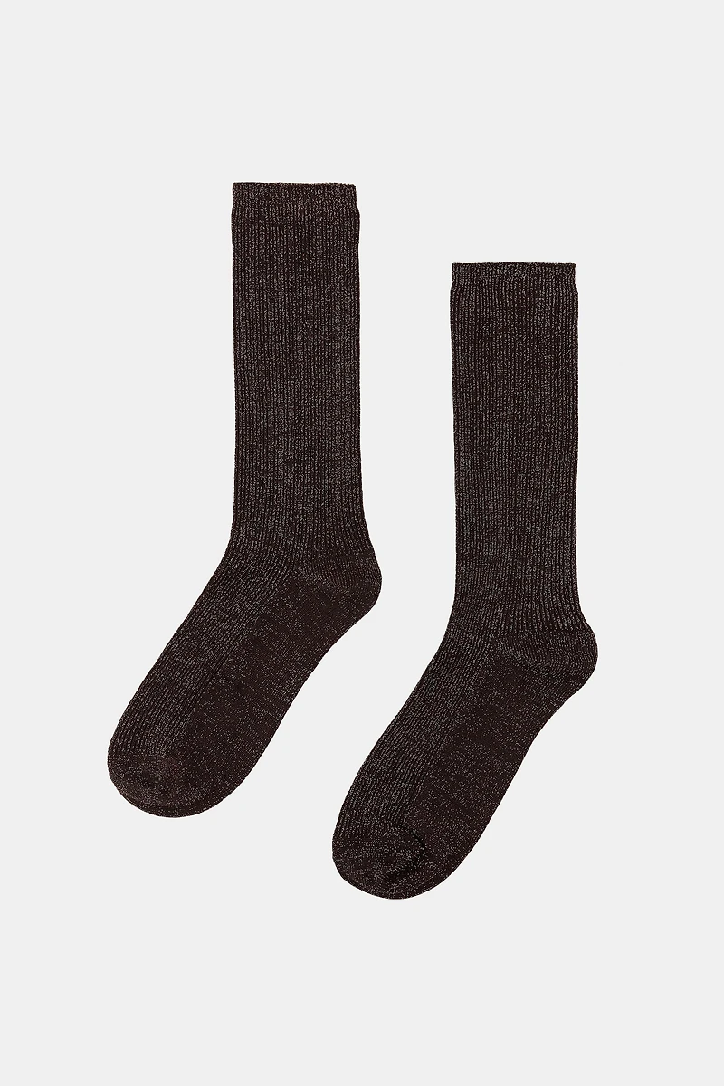 POLYAMIDE SOCKS WITH METALLIC THREAD