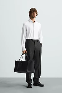 CHEMISE ÉLASTIQUE TEXTURÉE