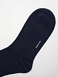 Chaussettes en maille lisse de laine mélangée
