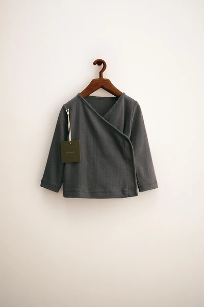 ZARA TIMELESS - POINTELLE KIMONO T-SHIRT