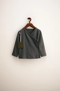 ZARA TIMELESS - POINTELLE KIMONO T-SHIRT