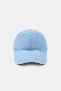 EMBROIDERED TEXT TWILL CAP