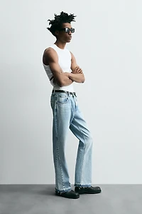 FLARE FIT JEANS