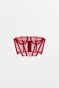 LACE UNDERWIRE CORSET
