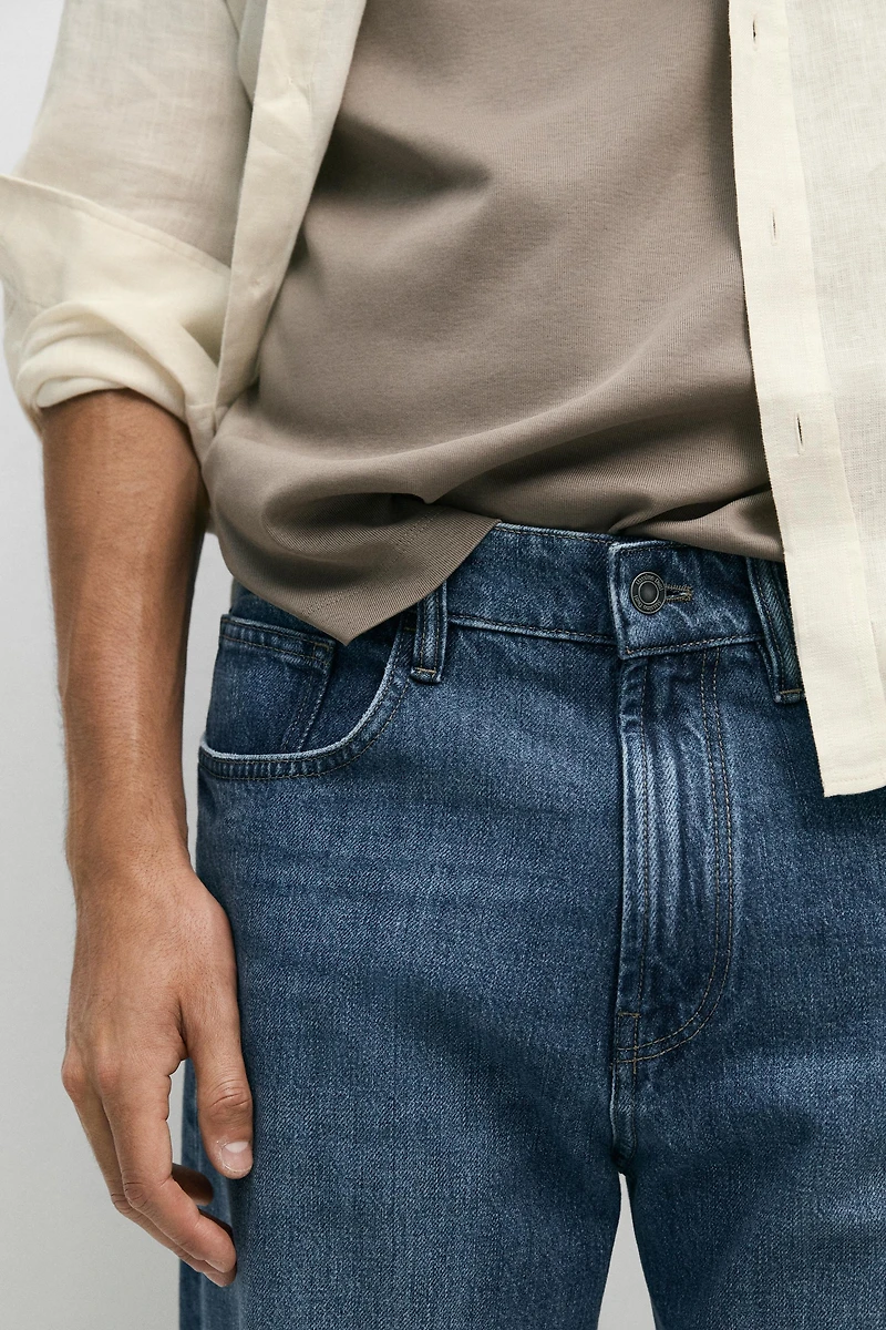 Barrel fit jeans