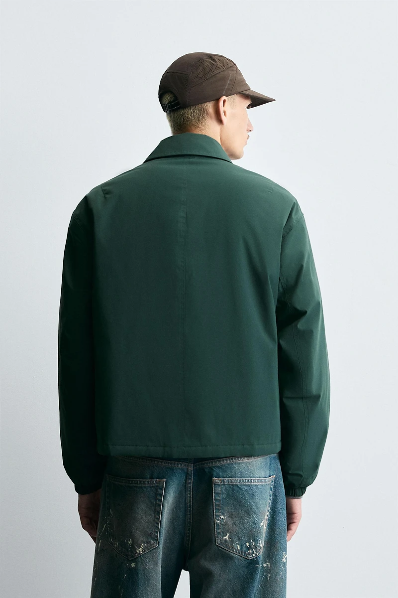 ZIPPERED TECHNICAL JACKET