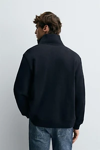 VESTE CÔTELÉE ZIPPÉE