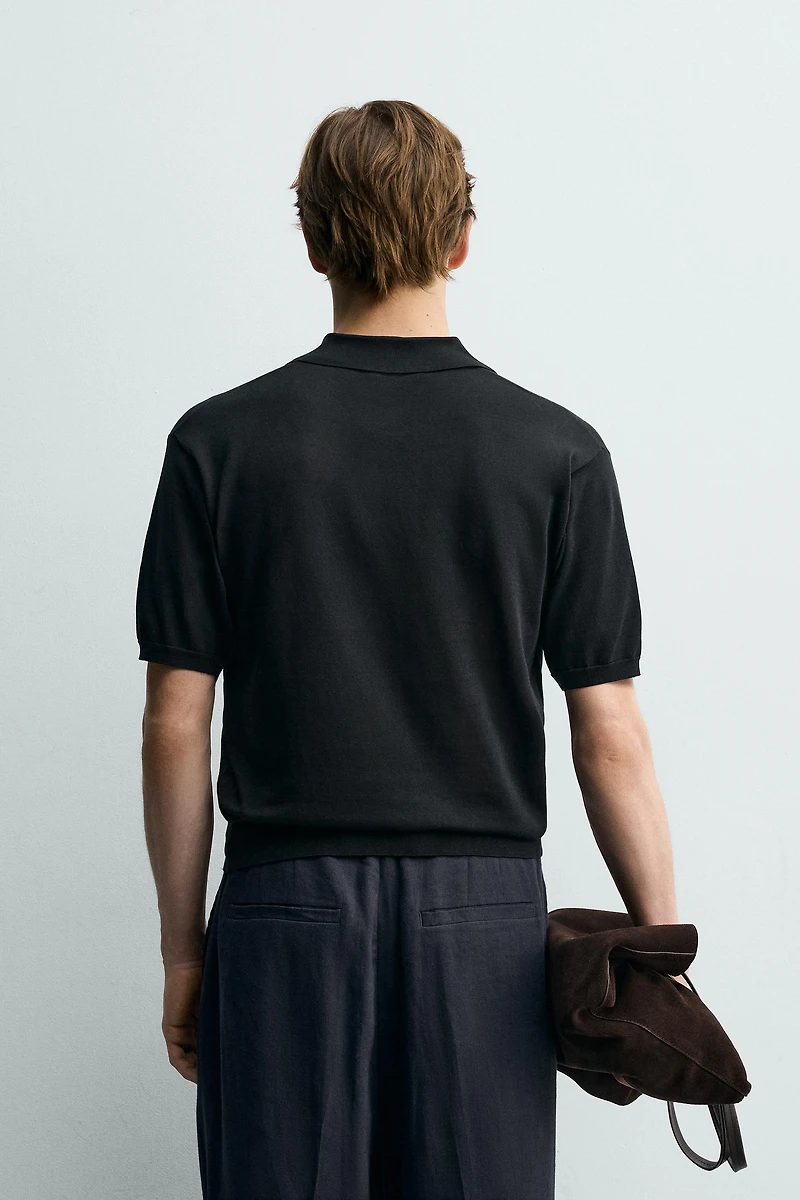 REGULAR FIT KNIT POLO