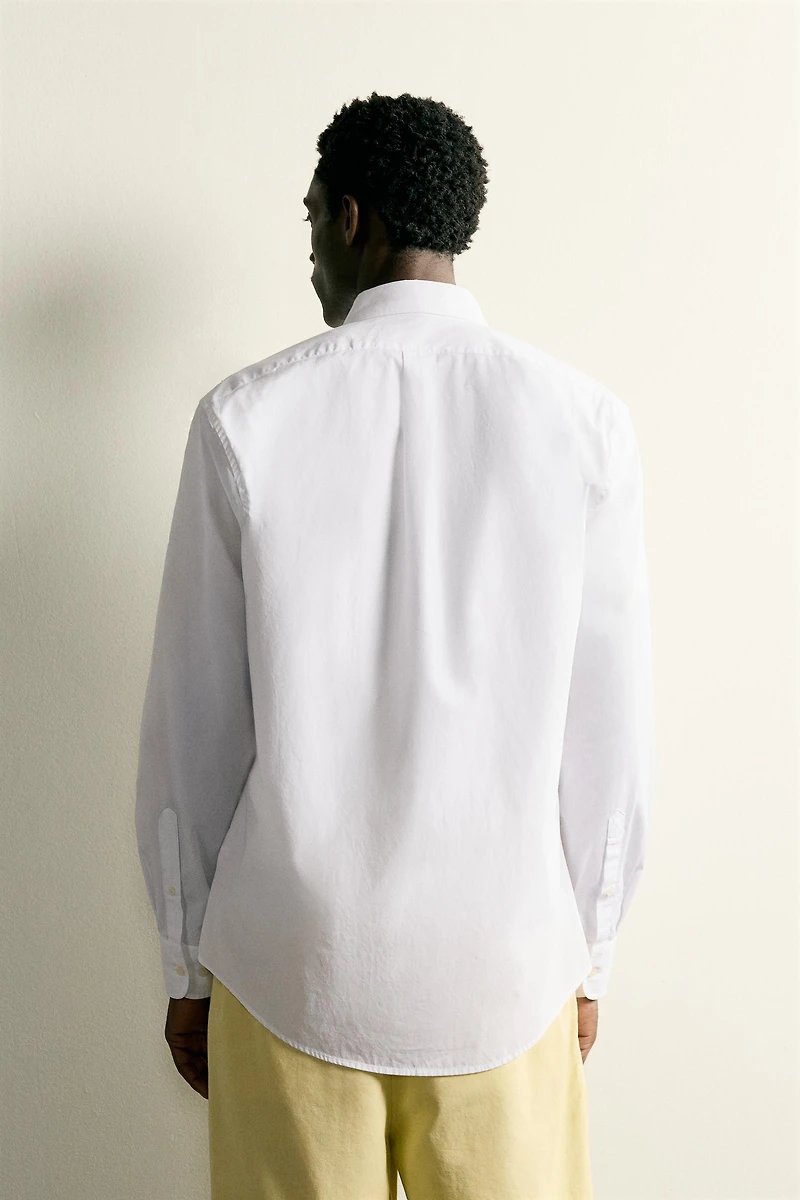 CHEMISE REGULAR FIT EN COTON