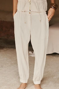 LINEN JOGGER PANTS