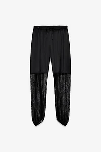 PANTALON BOMBACHO COMBINÉ DENTELLE ÉDITION LIMITÉE