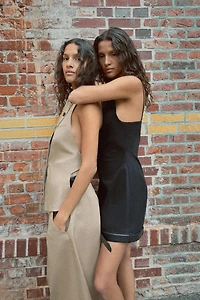 OPEN BACK VEST TOP