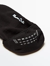 Pack of 3 pairs no-show cotton blend socks