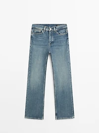 Jean bootcut taille haute