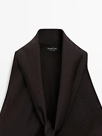 Flowing top with tie detail