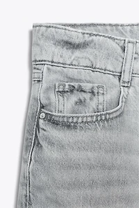 Z.09 STRAIGHT ANKLE HIGH WAIST CROSSOVER JEANS