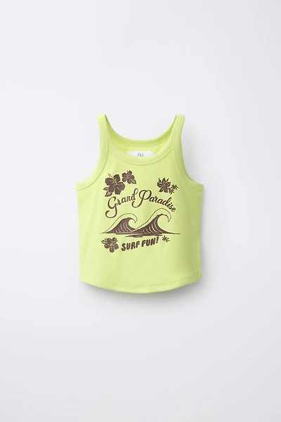 SURF PRINT TOP