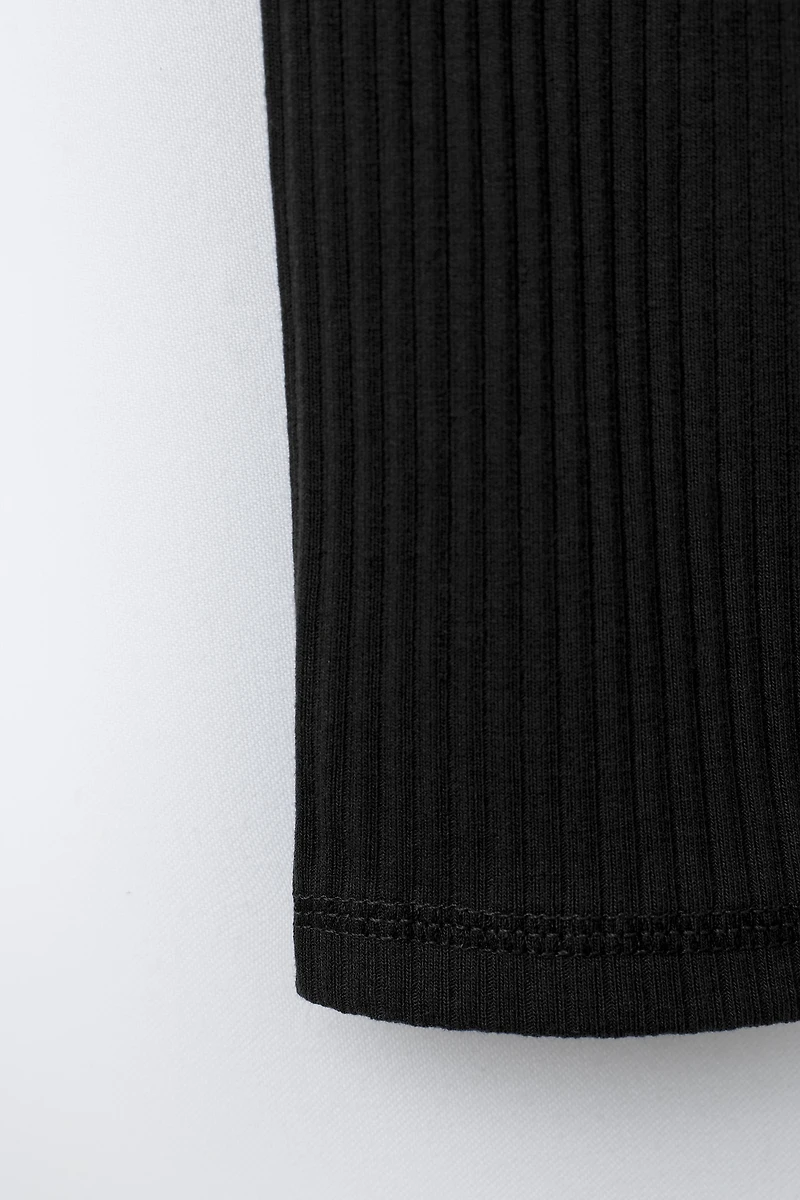 PLAIN LEGGINGS WITH LABEL