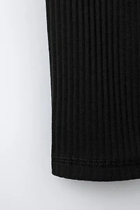 PLAIN LEGGINGS WITH LABEL