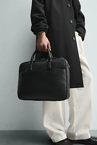 TEXTURED BRIEFCASE