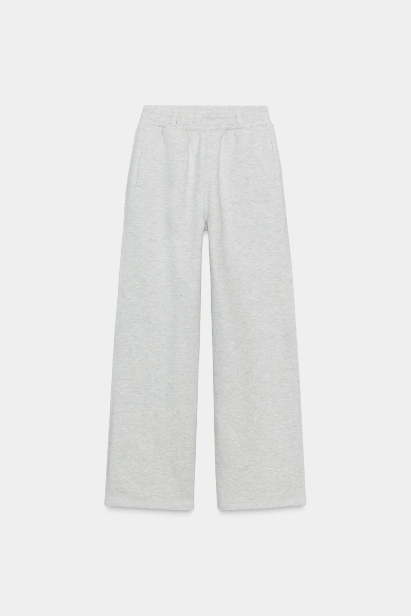 PANTALON DROIT MOLLETON PASSANTS