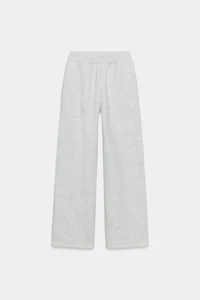 PANTALON DROIT MOLLETON PASSANTS