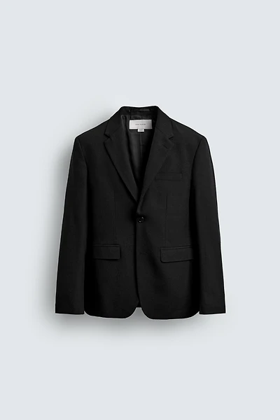 100% WOOL SUIT JACKET