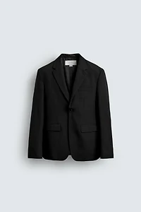 100% WOOL SUIT JACKET