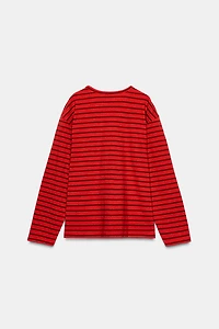 LONG SLEEVE STRIPED T-SHIRT