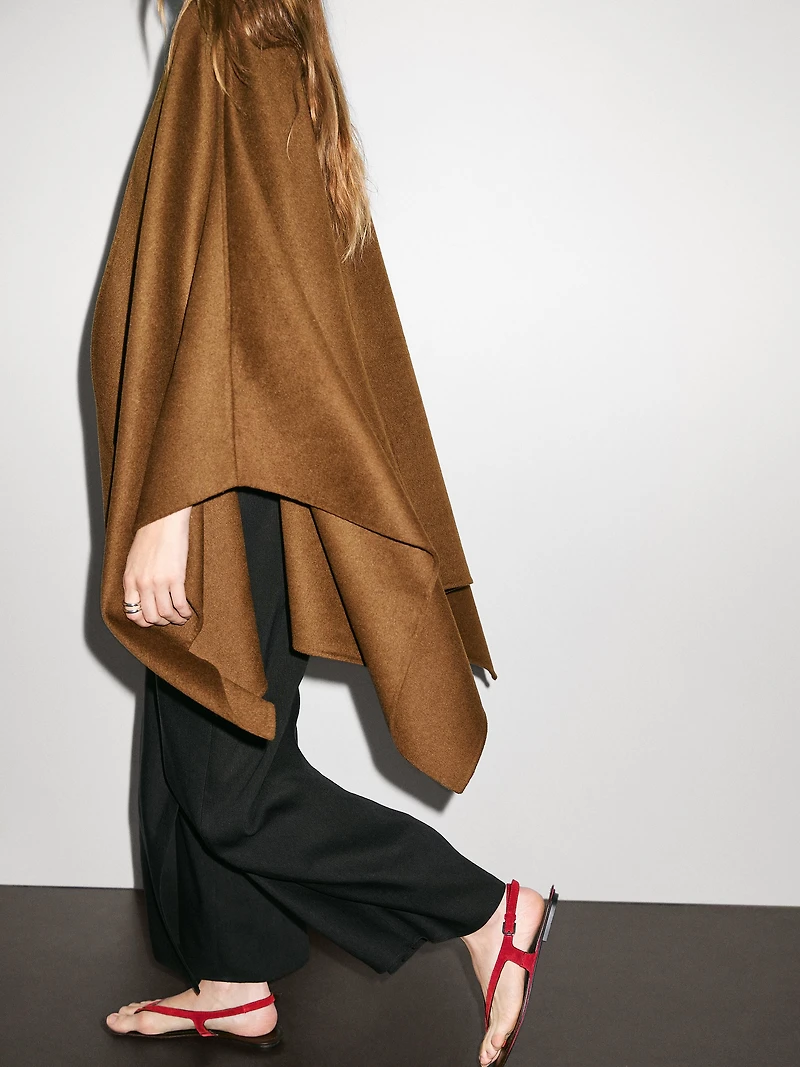 Wool blend Cape