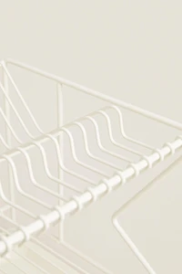 METAL DISH RACK WITH TRAY