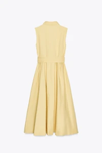 ZW COLLECTION BELTED SHIRT DRESS
