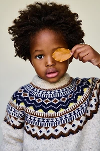 JACQUARD KNIT JUMPER