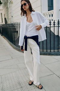 100% COTTON BUTTONED T-SHIRT