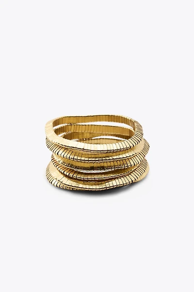 PACK OF ELASTIC METAL BRACELETS