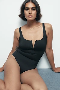 SCULPTING POLYAMIDE BLEND BODYSUIT