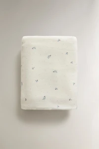 BABY FLORAL BATH TOWEL