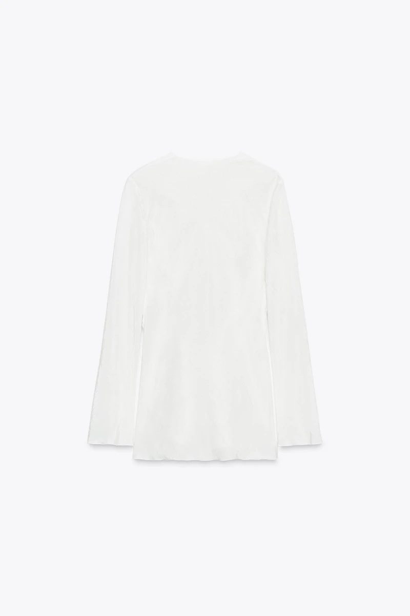 BLOUSE À LACETS ZW COLLECTION