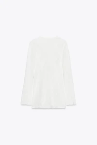 BLOUSE À LACETS ZW COLLECTION