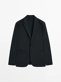 Lightweight technical blazer