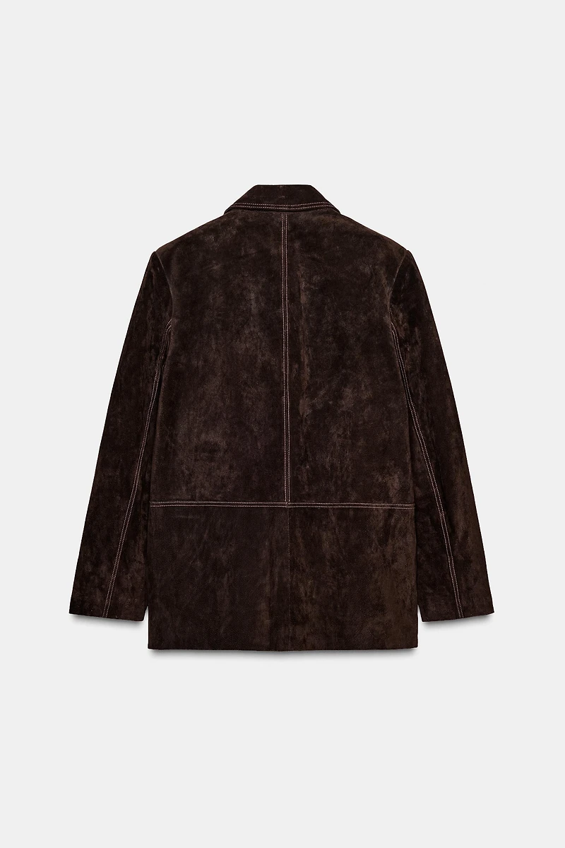 BLAZER 100 % CUIR DROIT